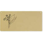 'Lily of the Valley' Large Wooden Wall Plaque / Door Sign (DP00054717)