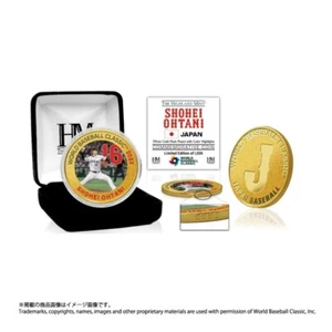WBC 2023 SHOHEI OHTANI Pitcher The Highland Mint Gold Coin 1500Limited Japan - Picture 1 of 4