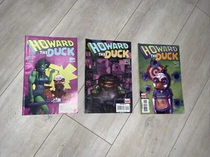 HOWARD THE DUCK LOT OF 3 - #1 #2 #3 (NM-) TEMPLETON / BIBILLO / SOSA / PEREYRA - Bild 1 von 5