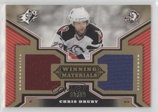 2005-06 SPx Winning Materials Gold /99 Chris Drury #WM-CD