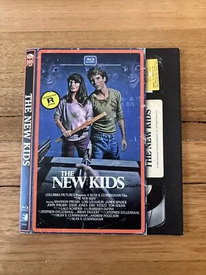 The New Kids (Retro Vhs Packaging) (Blu-ray, 1985) slipcover Only! No Disc/case - Image 1 of 4