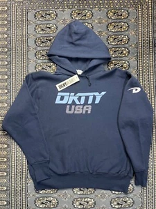 Vtg DKNY USA 90s Hoodie Made In USA NWT - Picture 1 of 8