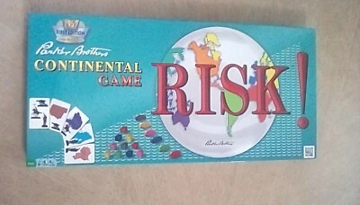 Risk board game (1959 First Edition Classic Reproduction - Slightly Used) - Image 1 of 4