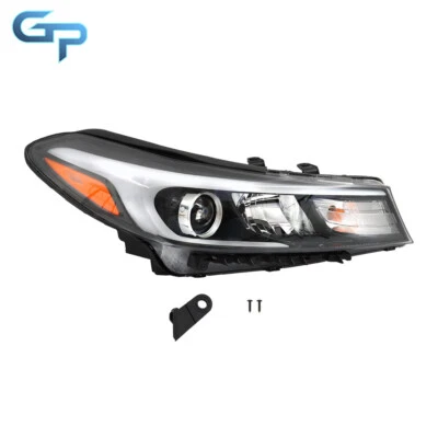 For kia Forte Forte5 2017 2018 w/ Bulb Halogen Headlight Assembly Passenger Side Foto 1 de 4