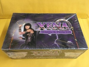 Xena Warrior Princess Game Booster Box Factory Sealed, 45 boosters per box 1998