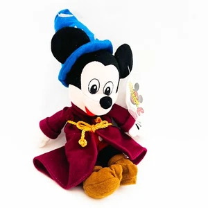 Disney MOUSEKETOYS Fantasia Sorcerer Mickey Mouse Bean Bag Plush - Picture 1 of 5