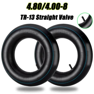 2Pcs 4.80/4.00-8" Replacement Tire Inner Tube with Straight Valve Stem for ATVs - Picture 1 of 14