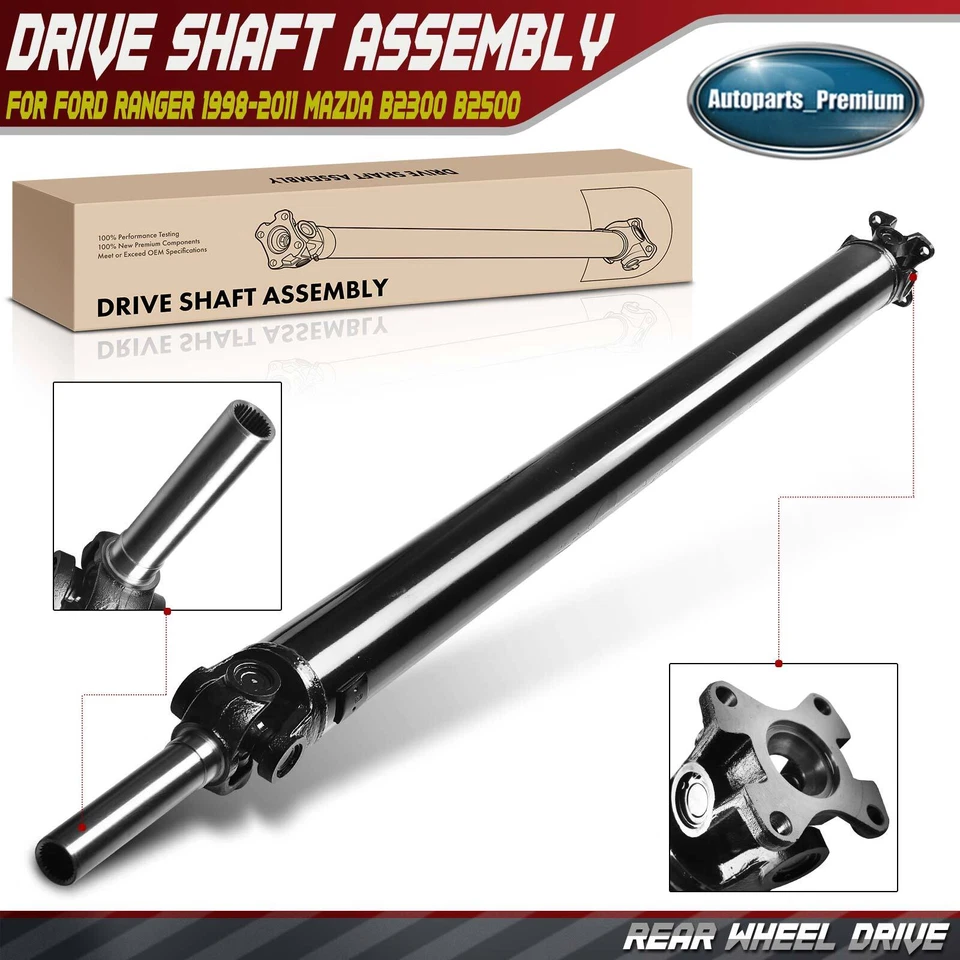 Реквизитный вал заднего привода в сборе для Ford Ranger 1998-2011 Mazda RWD с ручной коробкой передач - Изображение 1 из 4