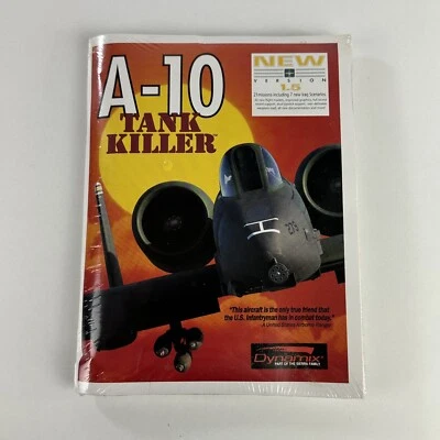 A-10 Tank Killer Game Version 1.5 Dynamix Sierra Floppy Disks SEALED Vintage - Image 1 of 4