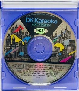 DK KARAOKE DKG-63 - ORIGINAL EDIT-A-VISION CD+G - OUT OF PRINT!!! Centerfold - Picture 1 of 1