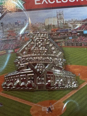 2025 Citizens Bank Park Collectible"Silvercast" Pin of CB Park-An Exclusive - Image 1 of 3