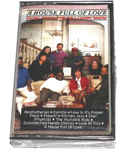 Music From The Bill Cosby Show A House Full Of Love (Cassette Tape 1986) SEALED - Picture 1 of 4