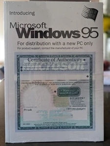 Microsoft Windows 95 SEALED New Distribution PC - No Discs - Picture 1 of 2