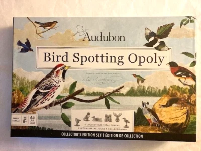 Audubon Bird Spotting Opoly Game Collector's Edition New Open Box Complete - Image 1 of 4