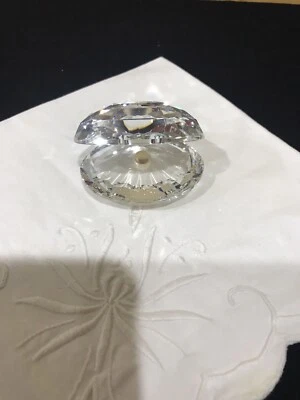Swarovski Crystal Clam Oyster Shell Pearl 7624 055  014389 Retired Large No Box - Image 1 of 4