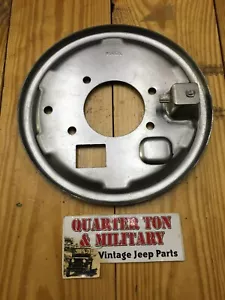 Parking Brake Backing Plate fits Willys CJ2A CJ3A CJ3B Early CJ5 Late MB jeep - Bild 1 von 4