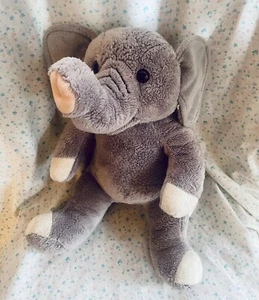 Vtg Build -A-Bear Elephant - Gray - Floppy 16" Plush - Two-Leg Sitting/Standing - Picture 1 of 8
