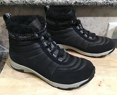 MERRELL APPROACH SPORT MID WOMEN'S Sz 7.5 M BLACK WATERPROOF BOOTS #J003606 NEW - Image 1 of 4