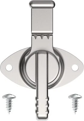 POKIN Cooler Cam Latch Compatible with Coleman 54 Qt Steel Belted normal, silver