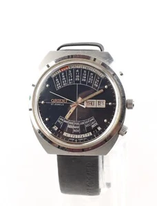 Orient Vintage Men's Wrist Watch 27 Jewels Day/Date/Calandar-DA-29 - Picture 1 of 10