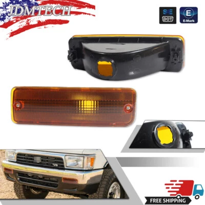 Turn Signal Light For 1993-1998 Toyota T100 Front Driver and Passenger Side - Image 1 of 4