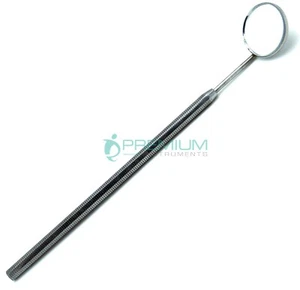 Mirror 5 W/ Octagon Handle Dental Examination Premium Instruments - Picture 1 of 3
