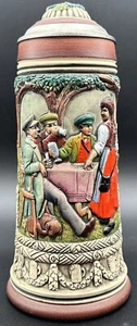 Vintage Thewalt Beer Stein Students Barmaid West Germany Oktoberfest - Picture 1 of 19