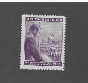 MNH Stamp Scott # B18  / Adolf Hitler / 1943 Birthday  / WWII Occupation - Picture 1 of 1