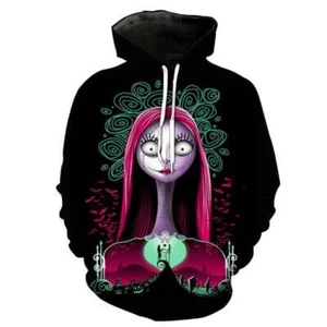 Nightmare Before Christmas Sally 3D Printed Sweatshirt Unisex XS Long Sleeve - Picture 1 of 1