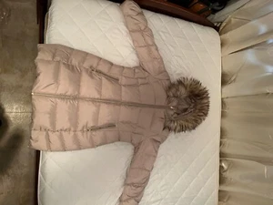 *CK Calvin Klein Women's Hooded Packable Puffer Coat Size L - Picture 1 of 12