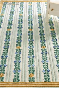 Hand Tufted Woolen Area Rug ANTHRO ELLEN MERCHANT COTTAGE Carpet for Living Room - Picture 1 of 6