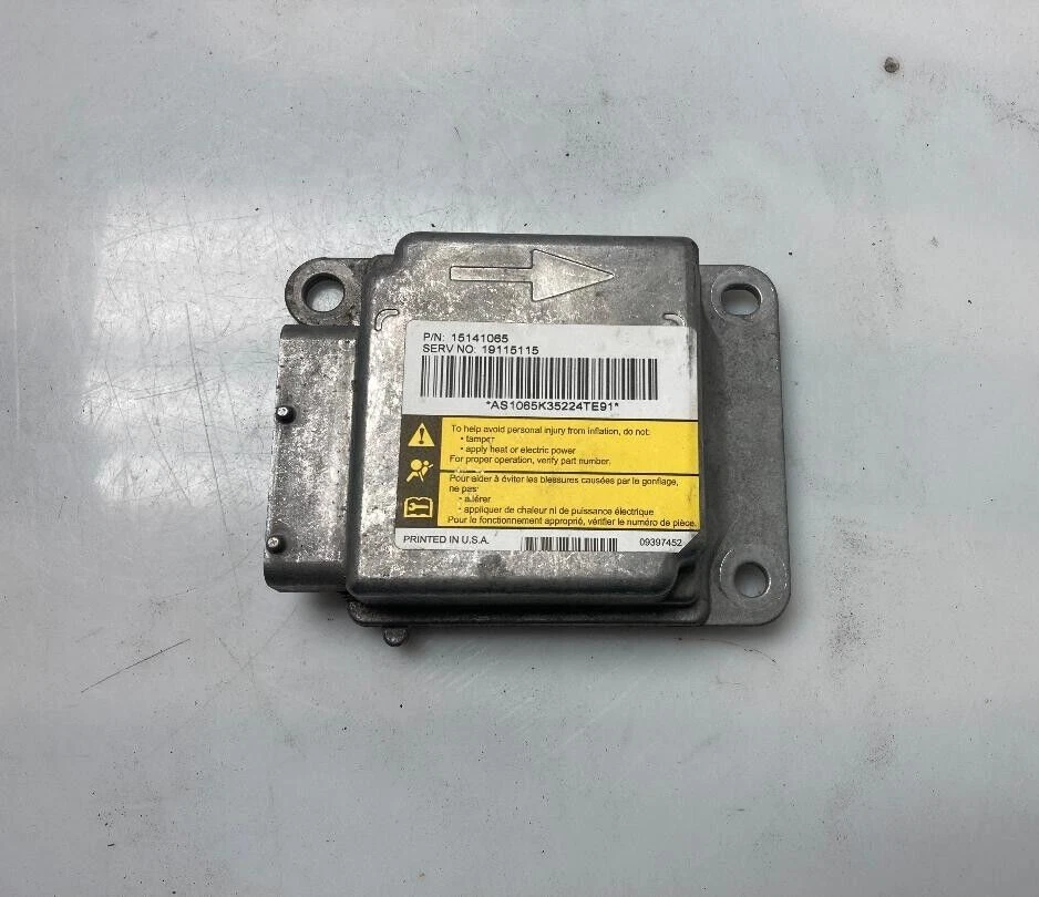 Pontiac Torrent SRS Module P/N 15251096 2006 original fabricante original pieza GM CHEVY EQUINOX Foto 1 de 4