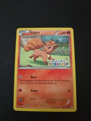 Vulpix Build-A-Bear Workshop Promo  Card - Image 1 of 2