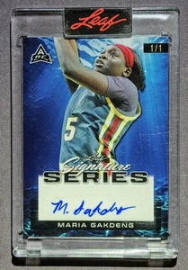 2023 Maria Gakdeng Leaf Signature Series Auto 1/1 - Bild 1 von 12