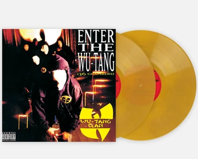 Enter the Wu Tang 36 Chambers Vinyl Gold Galaxy LP New Sealed 12" VMP Exclusive — 第 1/4 张图片