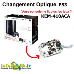 Pièce de Rechange Chariot Bloc Optique PS3 KEM-410ACA - Picture 1 of 6