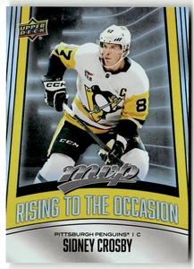 Upper Deck 2025-26 MVP NHL Hockey RO-30 Sidney Crosby Rising to the Occasion - Bild 1 von 2