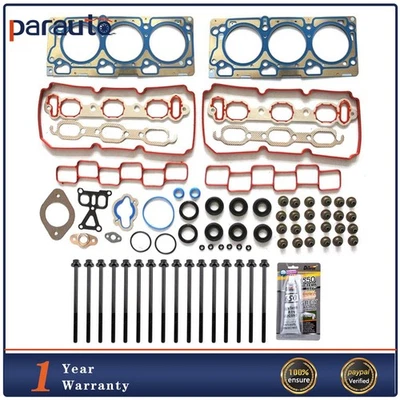 Head Gasket Bolts Set For 07-10 Dodge Avenger Charger Magnum Chrysler 3.5L Foto 1 de 4