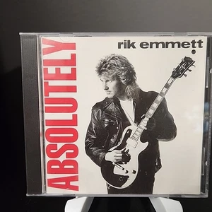 Rik Emmett: Absolutely CD, Promo Triumph Canada 1990 Charisma Records - Picture 1 of 5