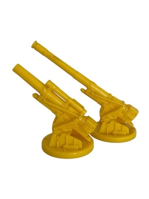 Juego de cañones de plástico vintage 1970 Marx Navarone Mountain para montaña Foto 1 de 3