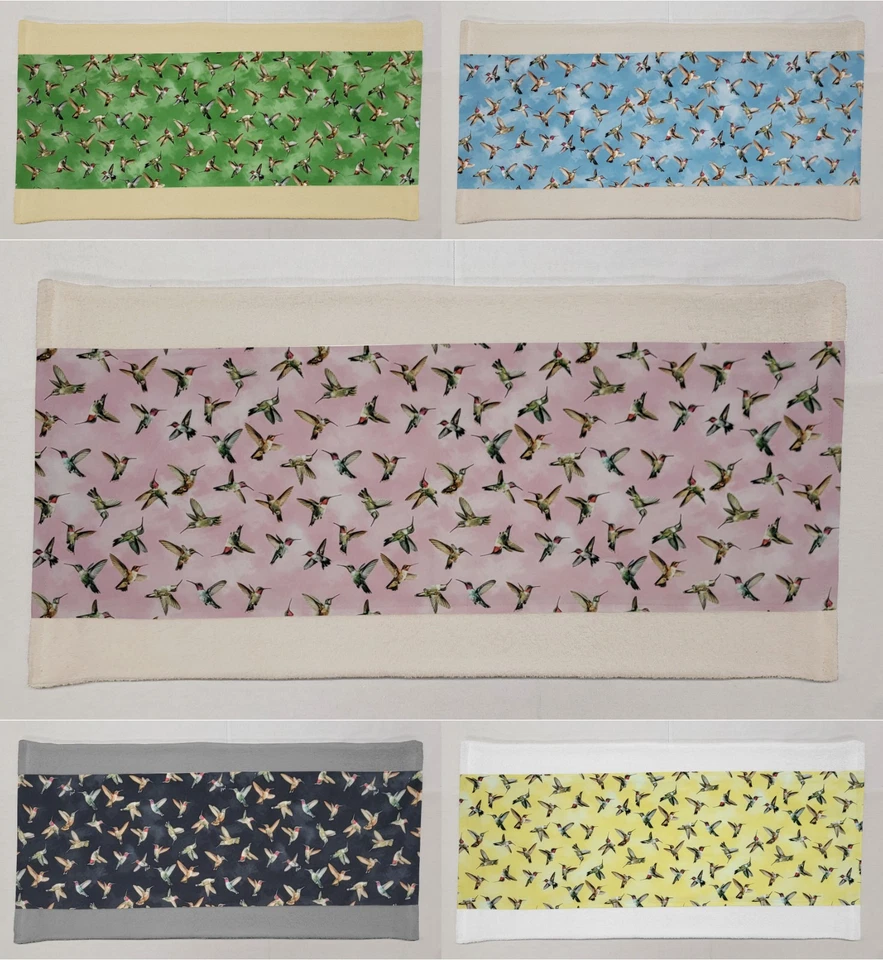 Alfombra de baño de felpa Hummingbirds Foto 1 de 1