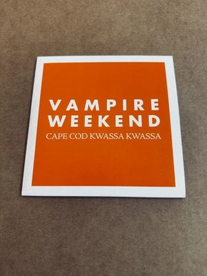 Vampire Weekend – Cape Cod Kwassa Kwassa CD Promo Mint Unplayed XL Recordings - Image 1 of 2