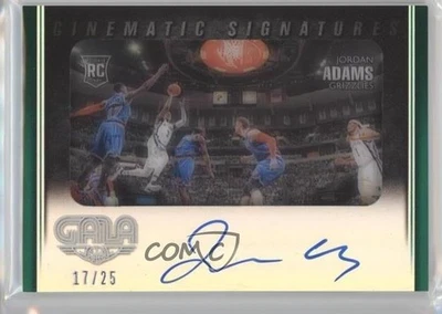 2014 Panini Gala Cinematic Rookie Signatures Jade /25 Jordan Adams #10 Auto RC - Image 1 of 2