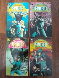 Grant Stockbridge's Spider Paperbacks x4 from 1976 Mews Books *RARE* - Picture 1 of 7