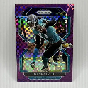 DJ Chark Jr. Purple Power Prizm #D/49 2021 Panini Prizm Fútbol #11 Como Nuevo - Imagen 1 de 11