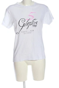 ROLY Camiseta Mujeres Talla EU 38 blanco-negro-rosa look casual - Imagen 1 de 5