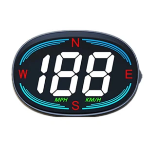 Car Digital GPS Speedometer MPH KM/H HUD Head Up Display Gauge Auto Accessories - Picture 1 of 17