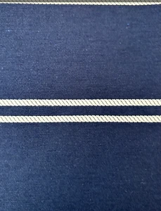 Ralph Lauren Nautical Fabric, 1 Yard, Marina Marine, 100% Cotton - Picture 1 of 2