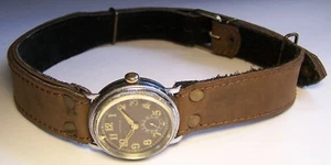Natalis frühe Pfeilindex Fliegeruhr Reichsluftwaffe 1930 WK2 Militär WK WW 2 II - Picture 1 of 12