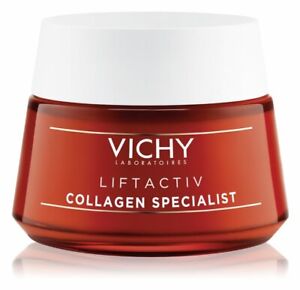 Vichy Cream Liftactiv Collagen Specialist Anti Aging Moisturizer Peptides 50 ml